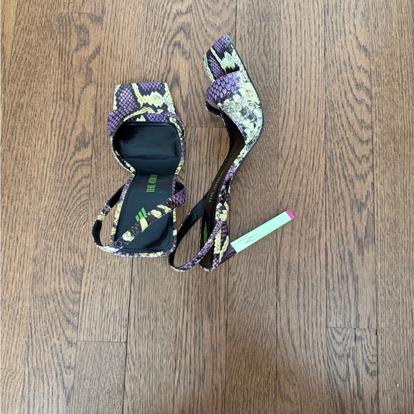 THE ATTICO Ginger Python Sandals - Picture 5 of 11